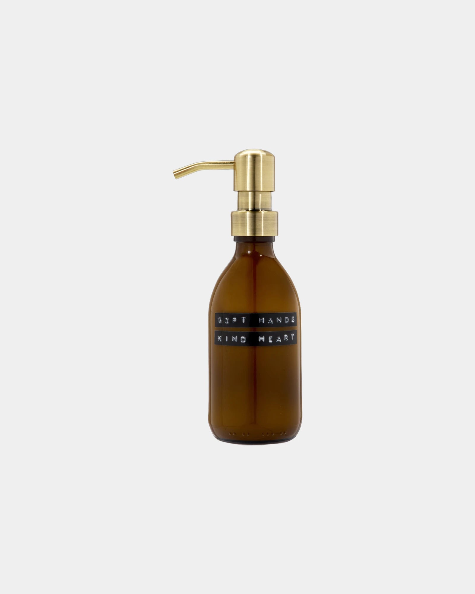 Zeepdispenser glas 250ml bamboe om te personaliseren - 1